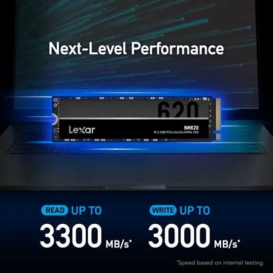 فروشگاه خرید اس اس دی اینترنال لکسار مدل NM620 ظرفیت 512 گیگابایت