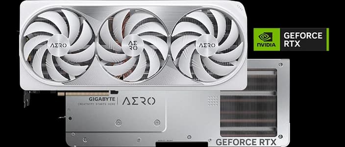 خرید کارت گرافیک گیگابایت مدل GeForce RTX 4080 AERO OC 16GB سفید
