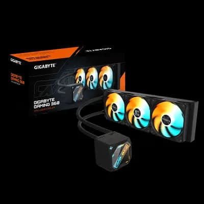 خرید آنلاین خنک کننده مایع پردازنده گیگابایت مدل GAMING 360 ARGB مشکی