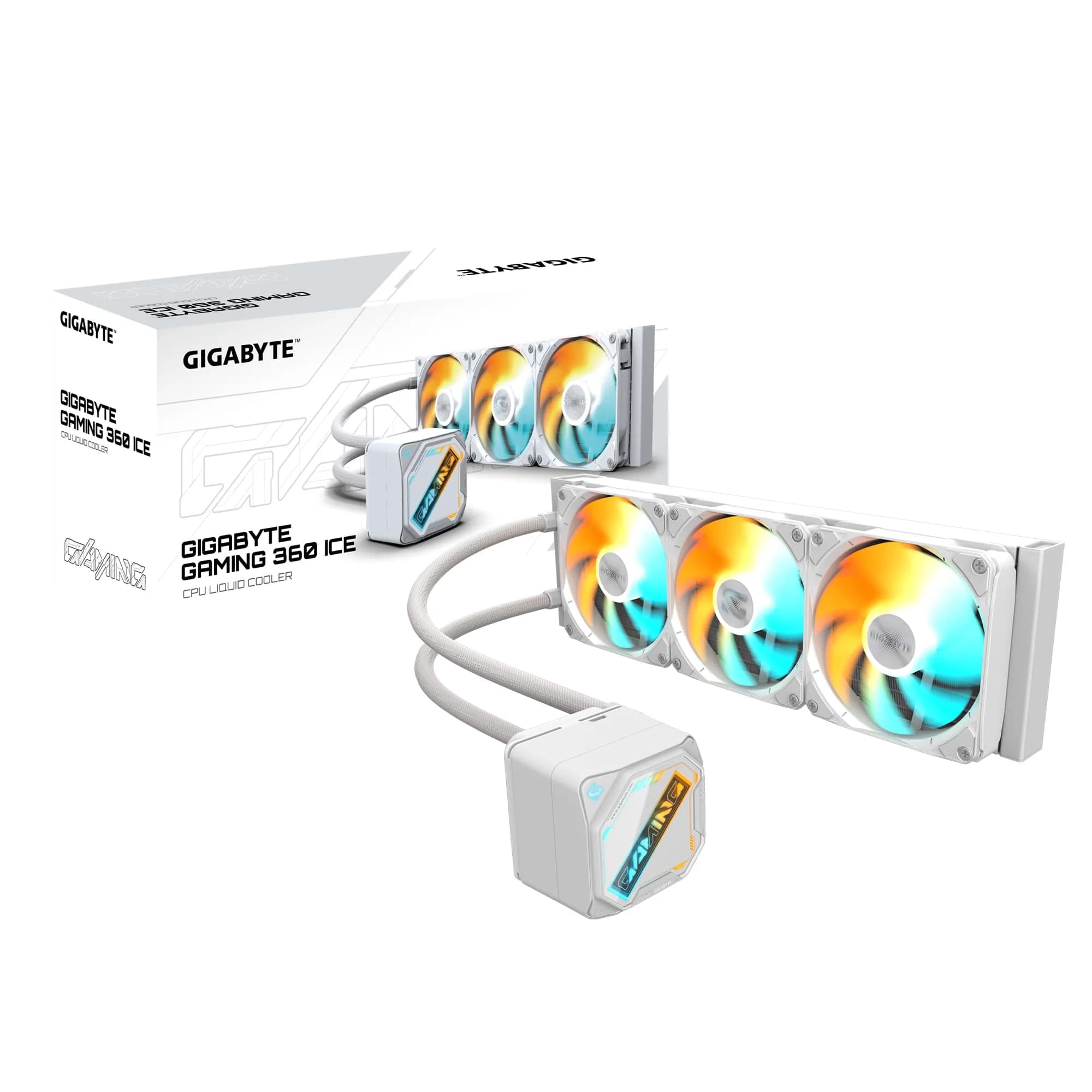 خنک کننده مایع پردازنده گیگابایت مدل GAMING 360 ICE ARGB