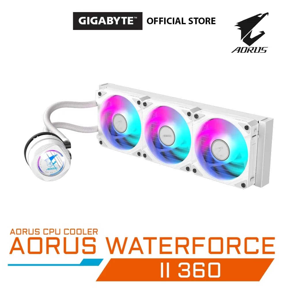 خرید خنک کننده مایع پردازنده گیگابایت مدل AORUS WATERFORCE II 360 ICE