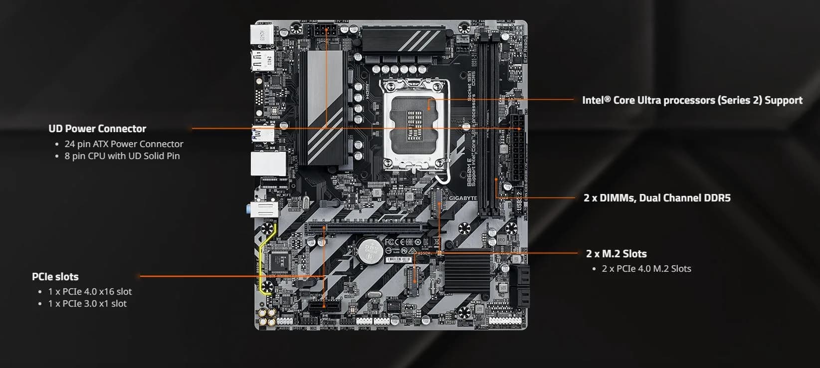 خرید آنلاین مادربرد گیگابایت مدل B860 ME DDR5