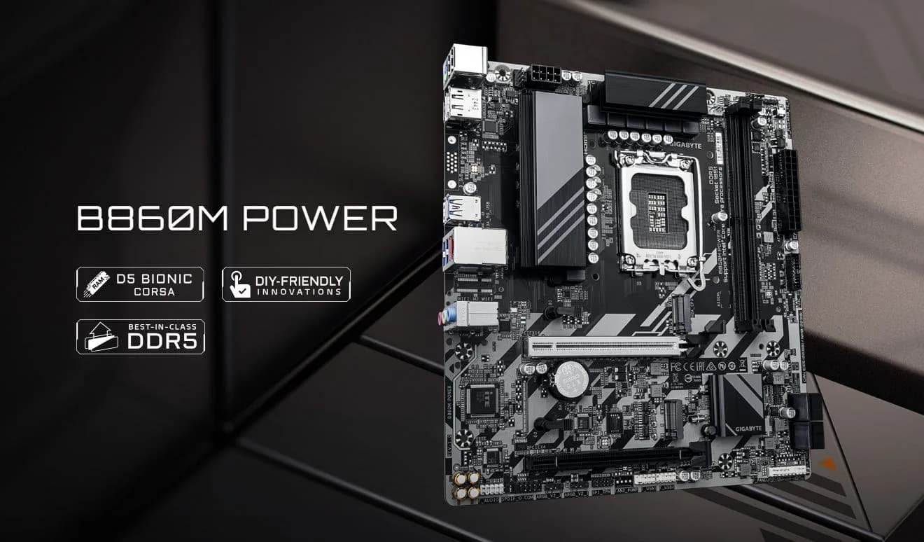 قیمت آنلاین مادربرد گیگابایت مدل B860M POWER DDR5