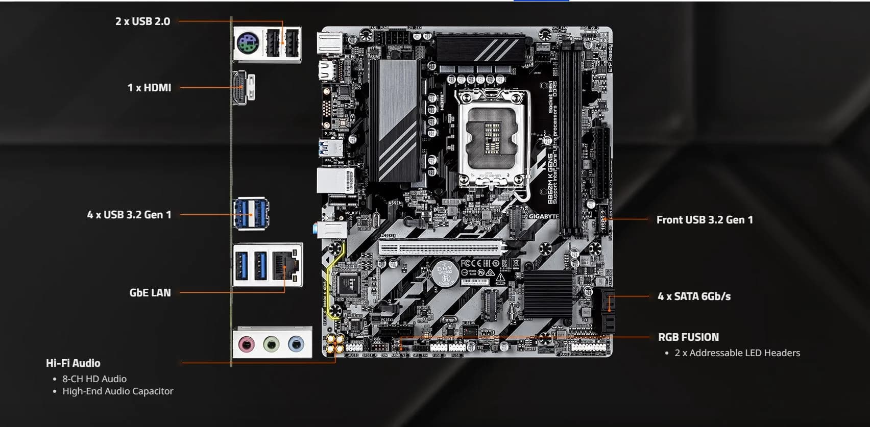 قیمت مادربرد گیگابایت مدل B860 MK DDR5