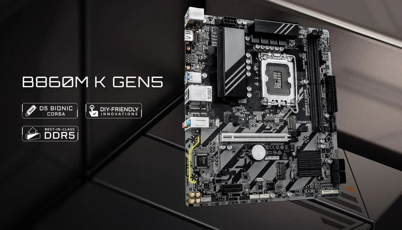 خرید آنلاین مادربرد گیگابایت مدل B860 MK DDR5