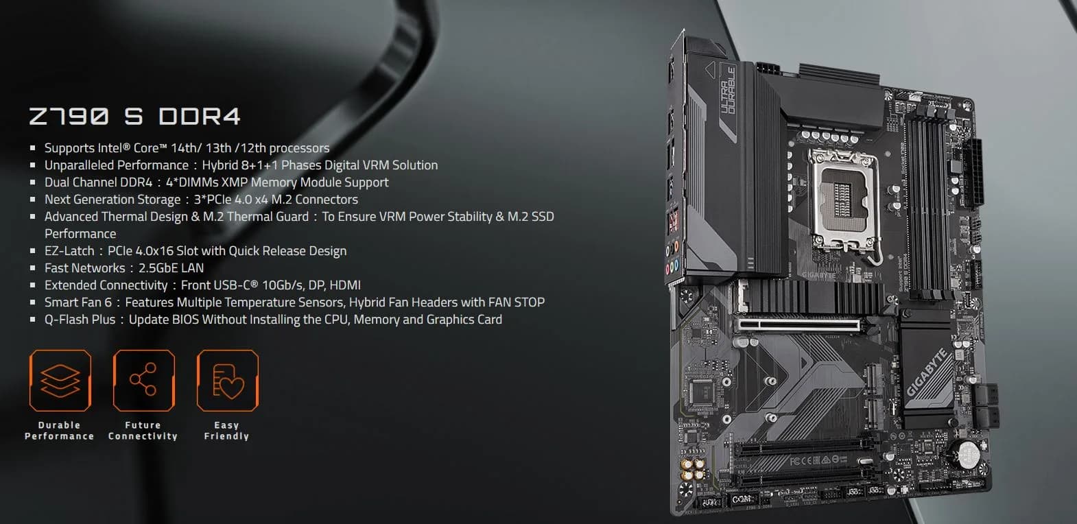 قیمت مادربرد گیگابایت مدل Z790 S DDR4