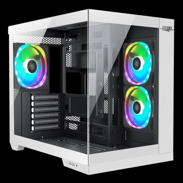 کیس اوست مدل GT-AQ12M مشکی سفید