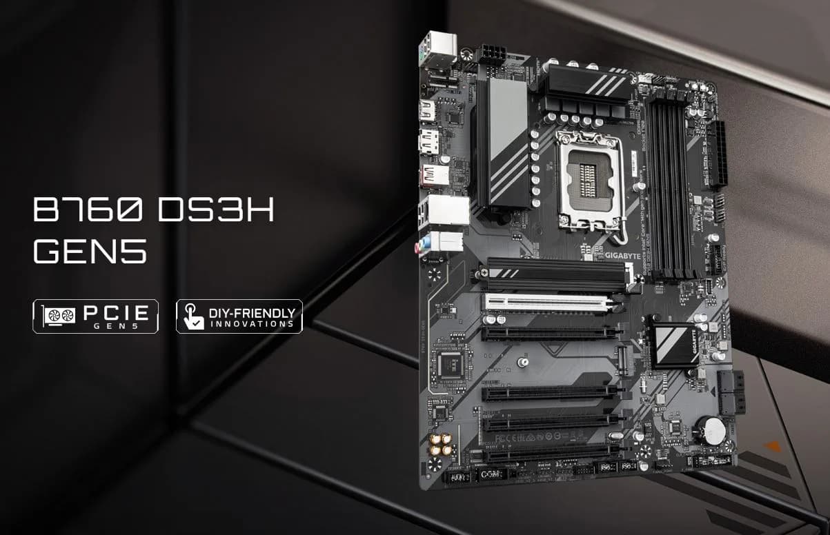 قیمت آنلاین مادربرد گیگابایت مدل B760 DS3H GEN5 DDR5