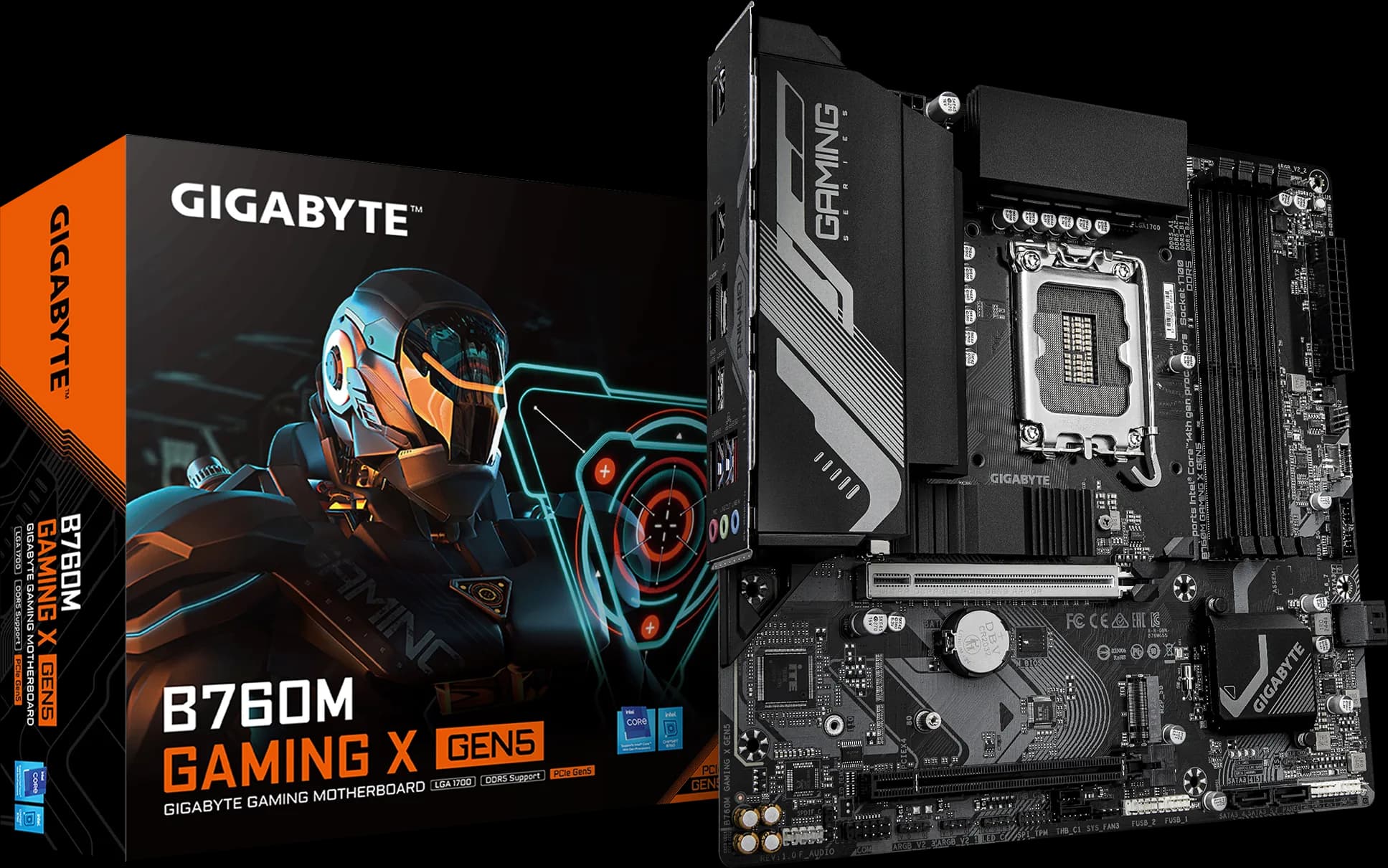 مادربرد گیگابایت مدل B760M GAMING X GEN5 DDR5