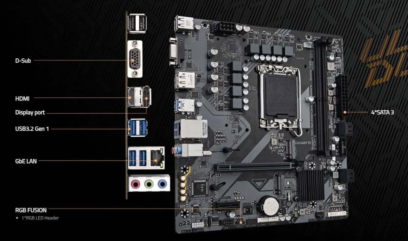 قیمت مادربرد گیگابایت مدل B760M E DDR5