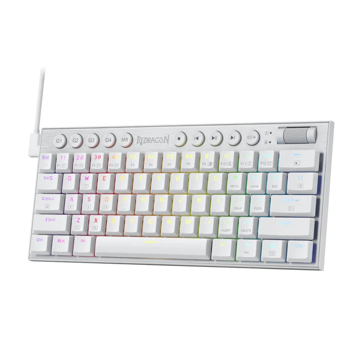 قیمت کیبورد گیمینگ ردراگون مدل K632W-RGB