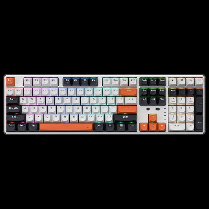 کیبورد گیمینگ ردراگون مدل K689WBO-RGB-PRO