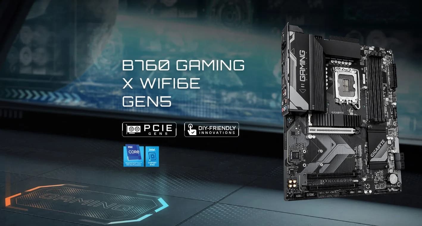 خرید آنلاین مادربرد گیگابایت مدل B760 GAMING X GEN5 WiFi6E DDR5