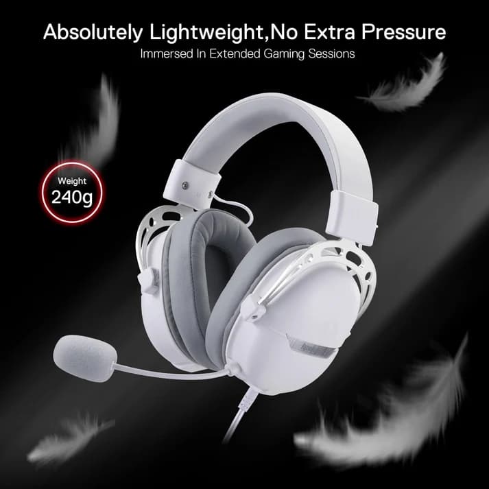 خرید هدست ردراگون مدل AURORA H376WG سفید