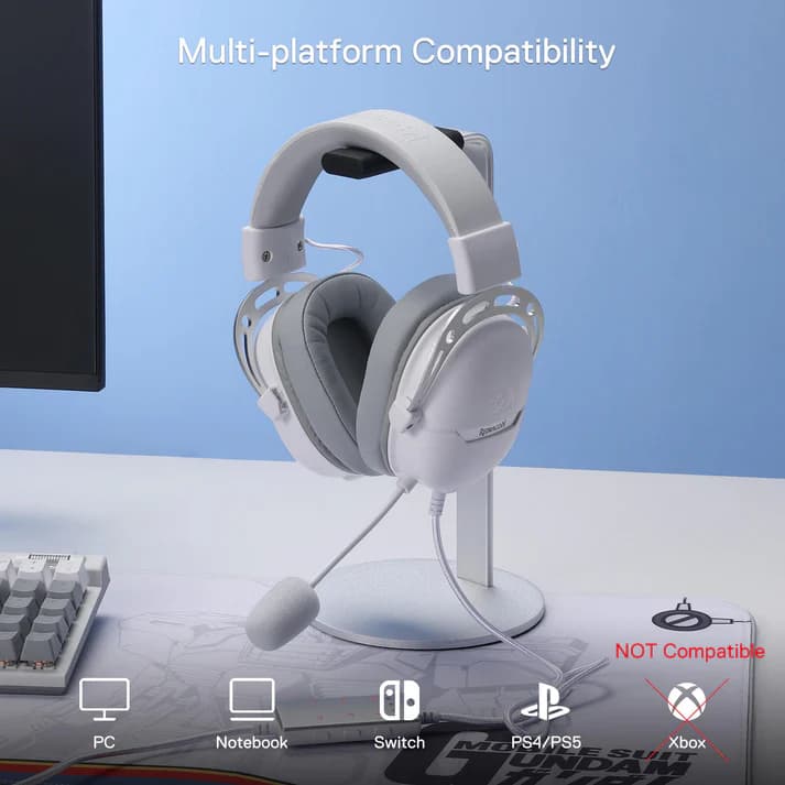 قیمت هدست ردراگون مدل AURORA H376WG سفید