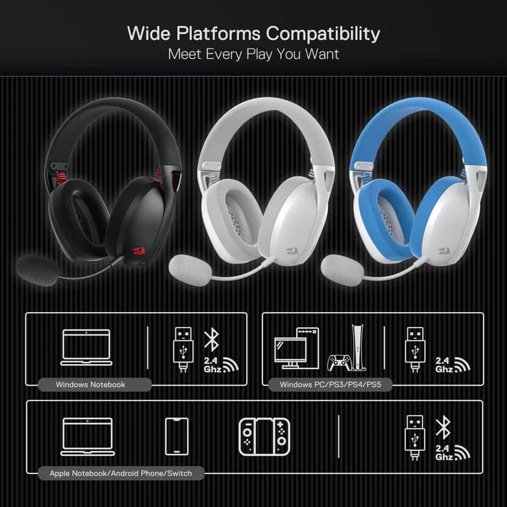 خرید آنلاین هدست ردراگون مدل H848 PRO