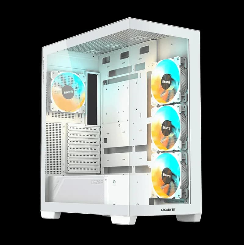 کیس گیگابایت مدل C500 PANORAMIC STEALTH ICE GB-C500PI ST
