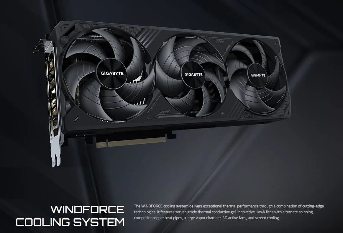 خرید آنلاین کارت گرافیک گیگابایت مدل RTX 5080 WF3 OC 16GB