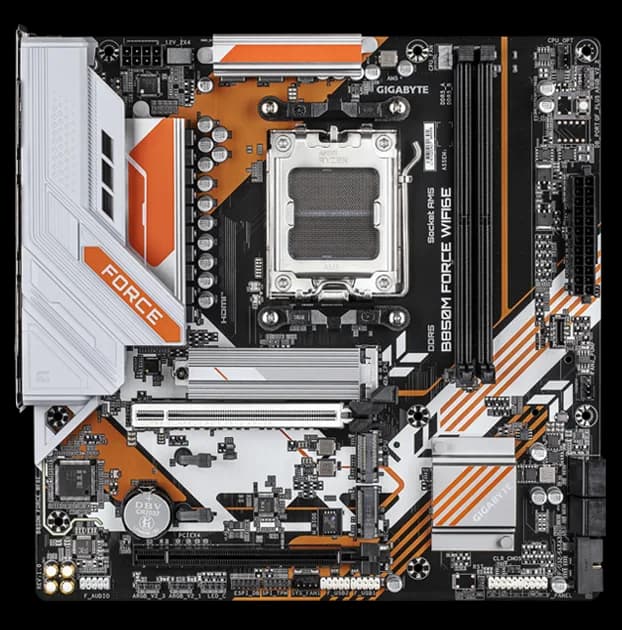 قیمت آنلاین مادربرد گیگابایت مدل B850M FORCE (Rev. 1.0) DDR5