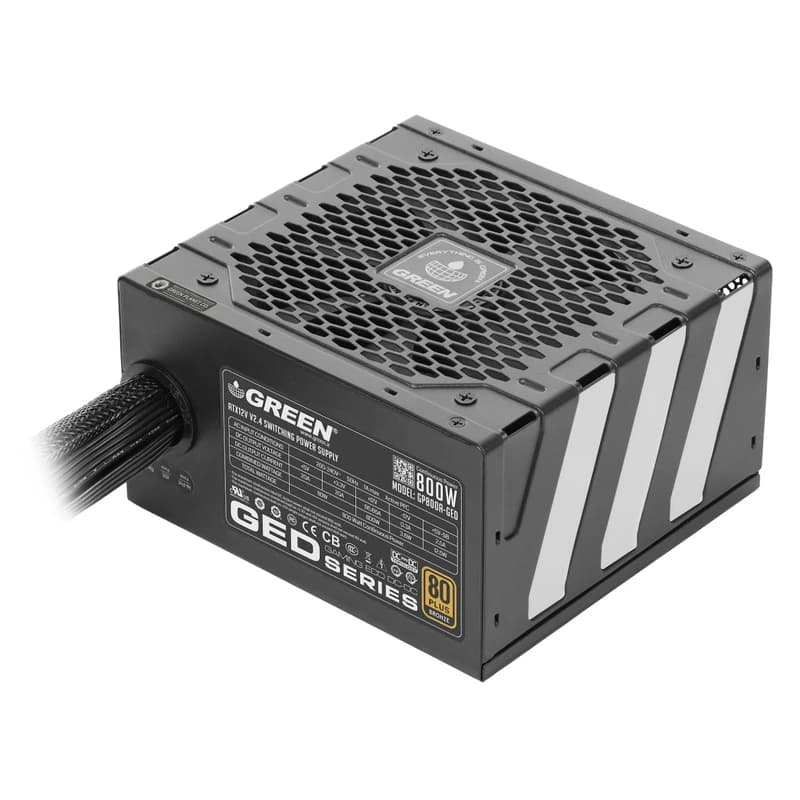 پاور کامپیوتر 800 وات گرین مدل GP800A-GED Bronze