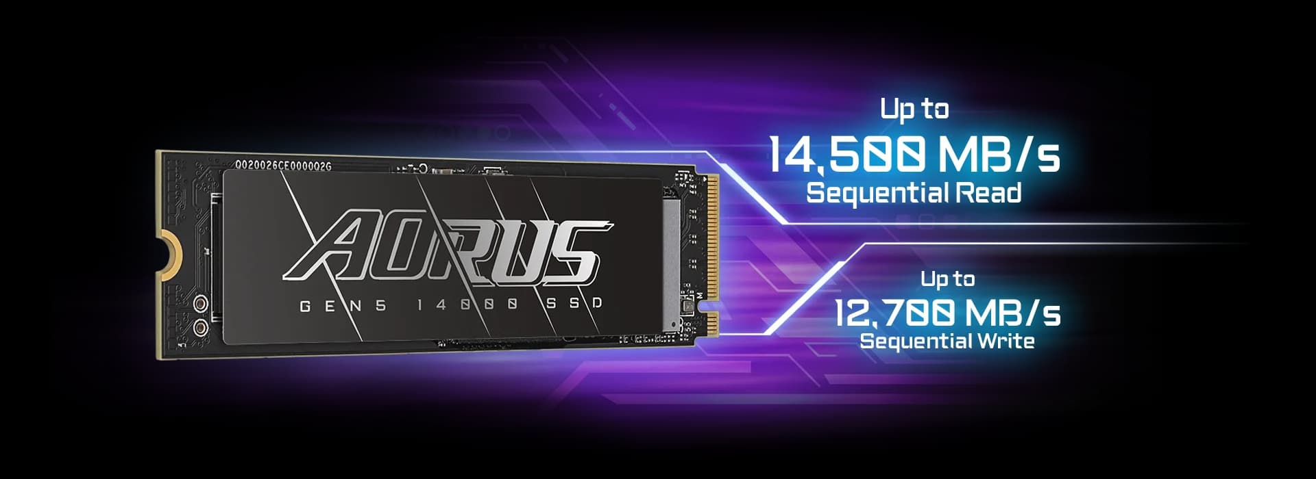 قیمت اس اس دی اینترنال گیگابایت مدل AORUS 14000 ظرفیت 2 ترابایت
