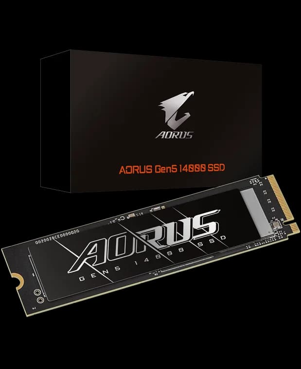 اس اس دی اینترنال گیگابایت مدل AORUS 14000 ظرفیت 2 ترابایت