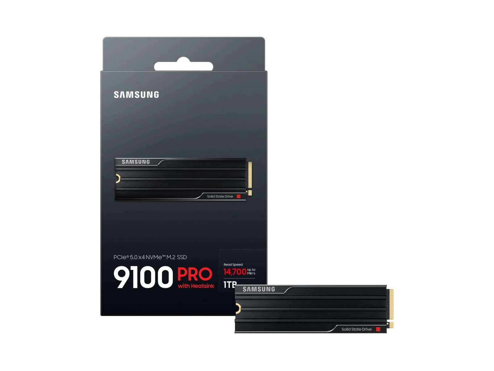 خرید اس اس دی اینترنال سامسونگ مدل 9100 PRO Heatsink ظرفیت 1 ترابایت