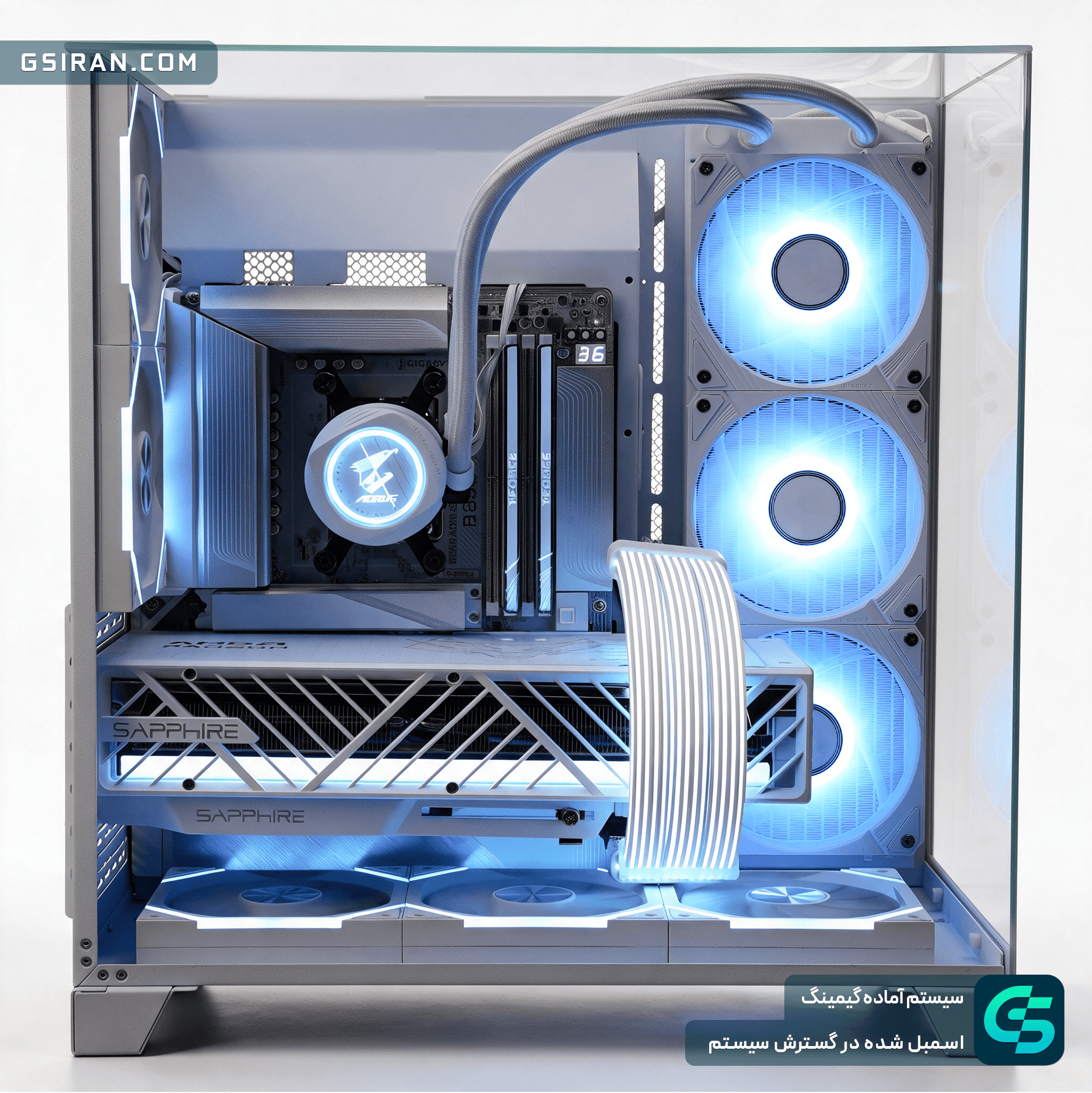 قیمت سیستم گیمینگ فروشگاه گسترش سیستم مدل SUBZERO