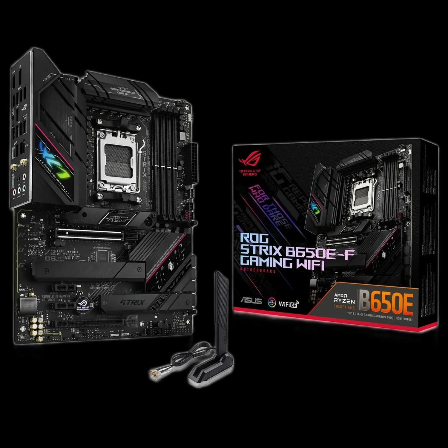 مادربرد ایسوس مدل ROG STRIX B650E-F GAMING WiFi DDR5