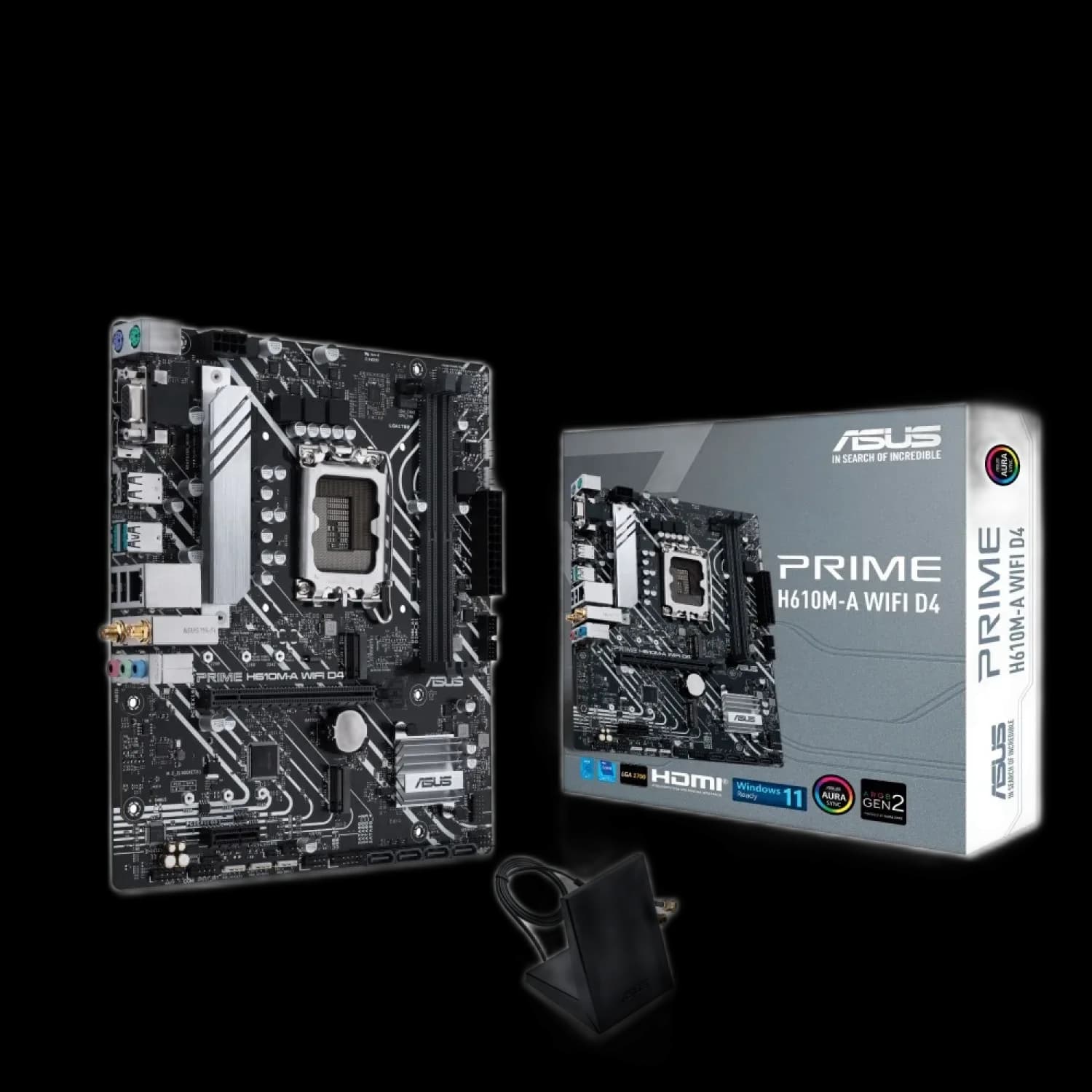 مادربرد ایسوس مدل PRIME H610M-A D4 WiFi DDR4