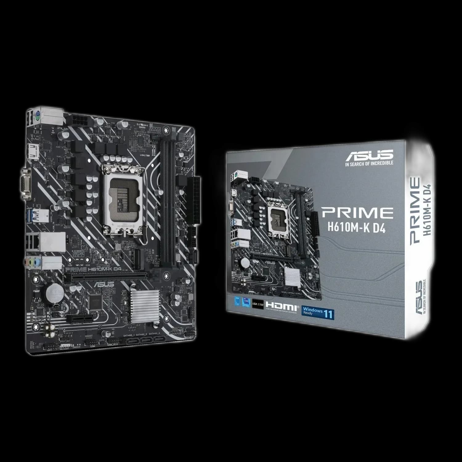 مادربرد ایسوس مدل Prime H610M-K D4 DDR4