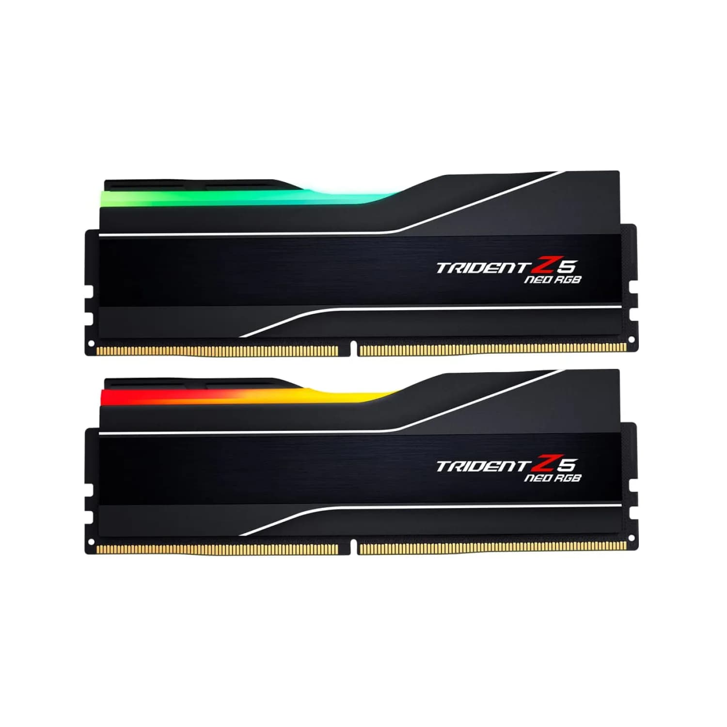 رم کامپیوتر DDR5 جی اسکیل 6000 مگاهرتز مدل Trident Z5 Neo RGB CL30 ظرفیت 32 گیگابایت کیت 2 عددی مشکی