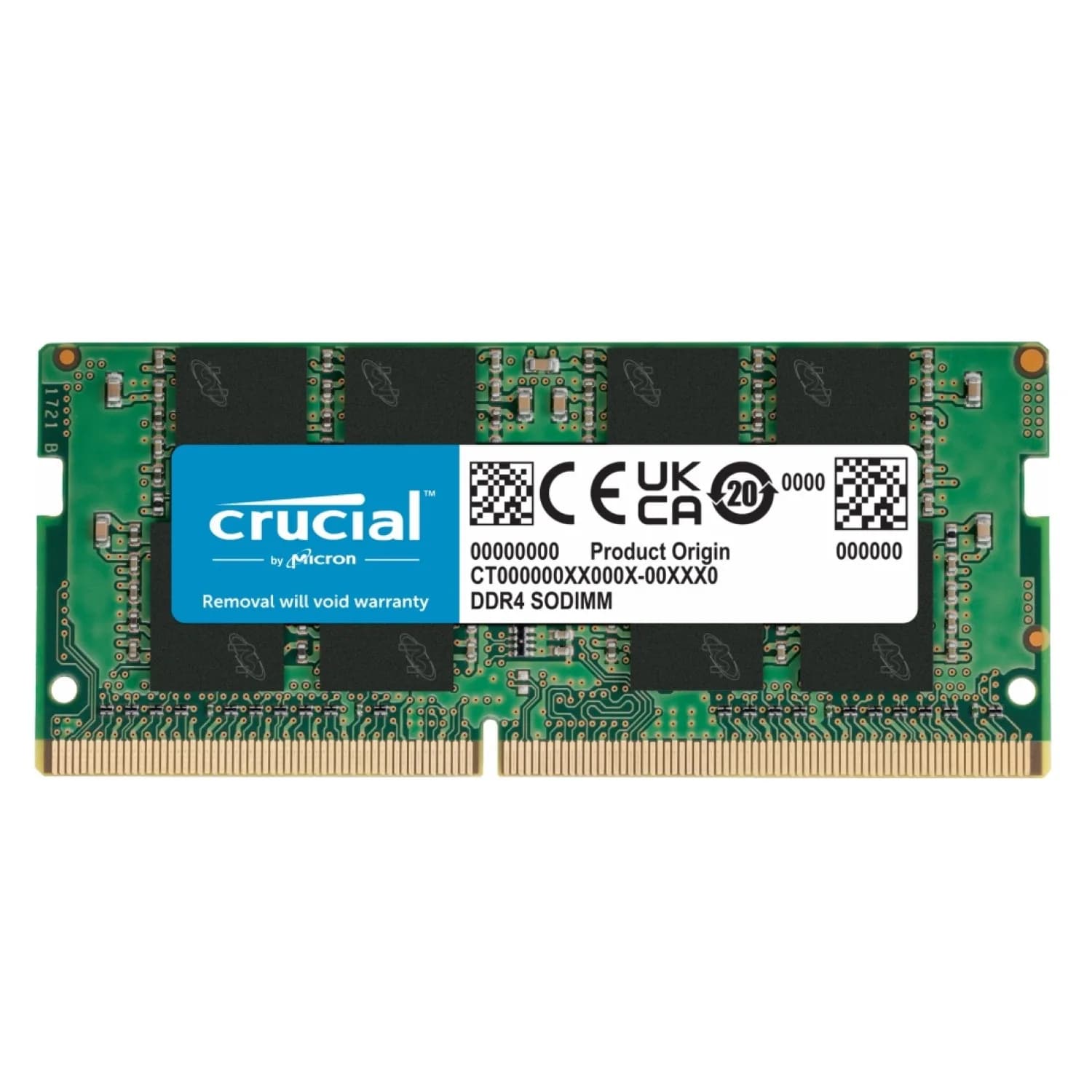 رم لپ تاپ DDR4 کروشیال 3200 مگاهرتز CL22 ظرفیت 16 گیگابایت