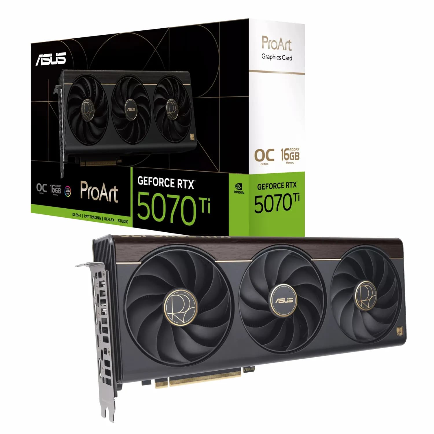 کارت گرافیک ایسوس مدل ProArt RTX 5070 Ti OC 16GB