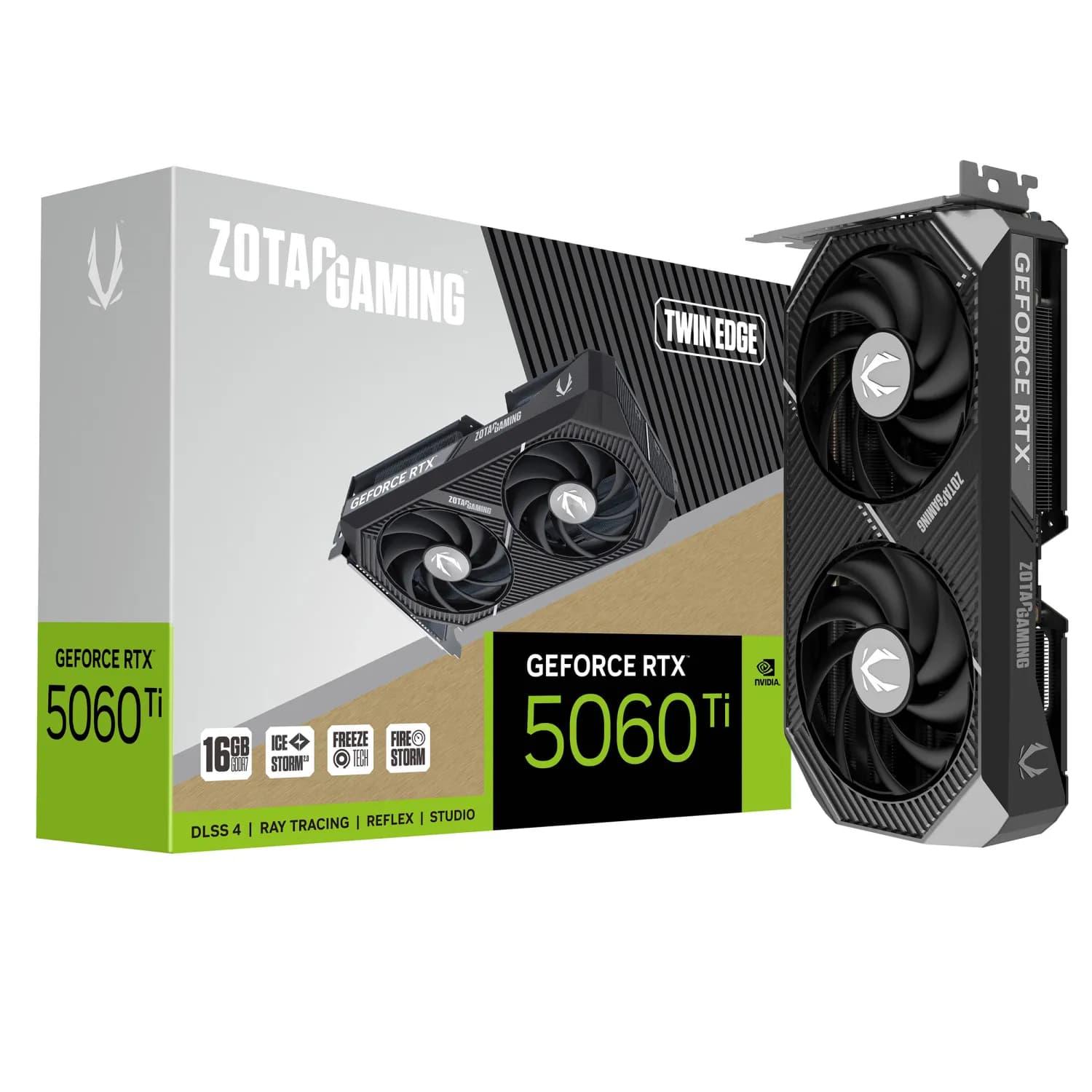 کارت گرافیک زوتک مدل RTX 5060 Ti Twin Edge 16GB