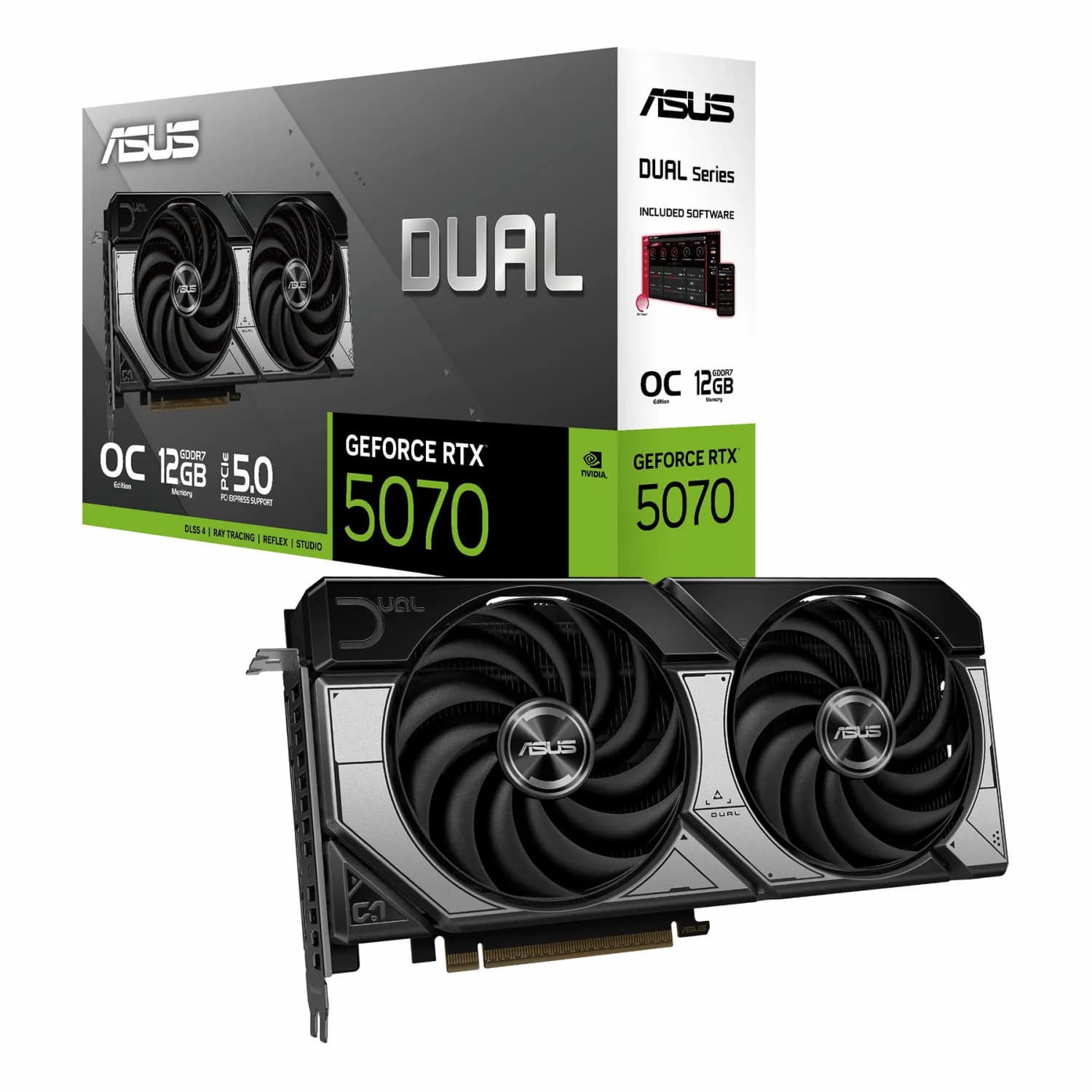 کارت گرافیک ایسوس مدل DUAL RTX 5070 OC 12GB
