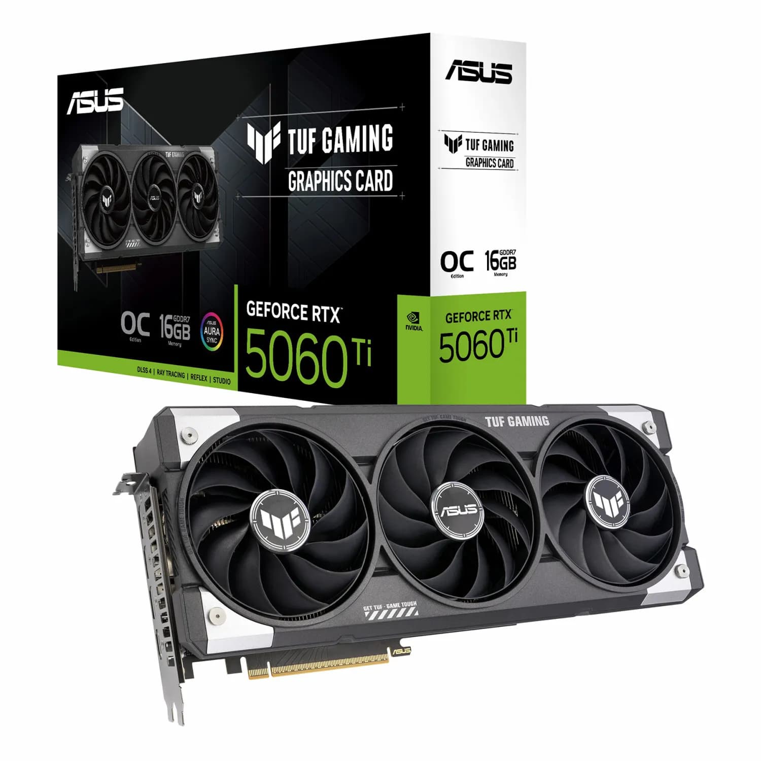 کارت گرافیک ایسوس مدل TUF GAMING RTX 5060 Ti OC 16GB
