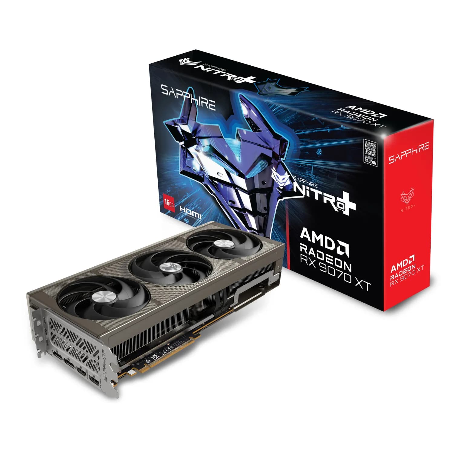کارت گرافیک سافایر مدل NITRO+ RX 9070 XT OC 16GB