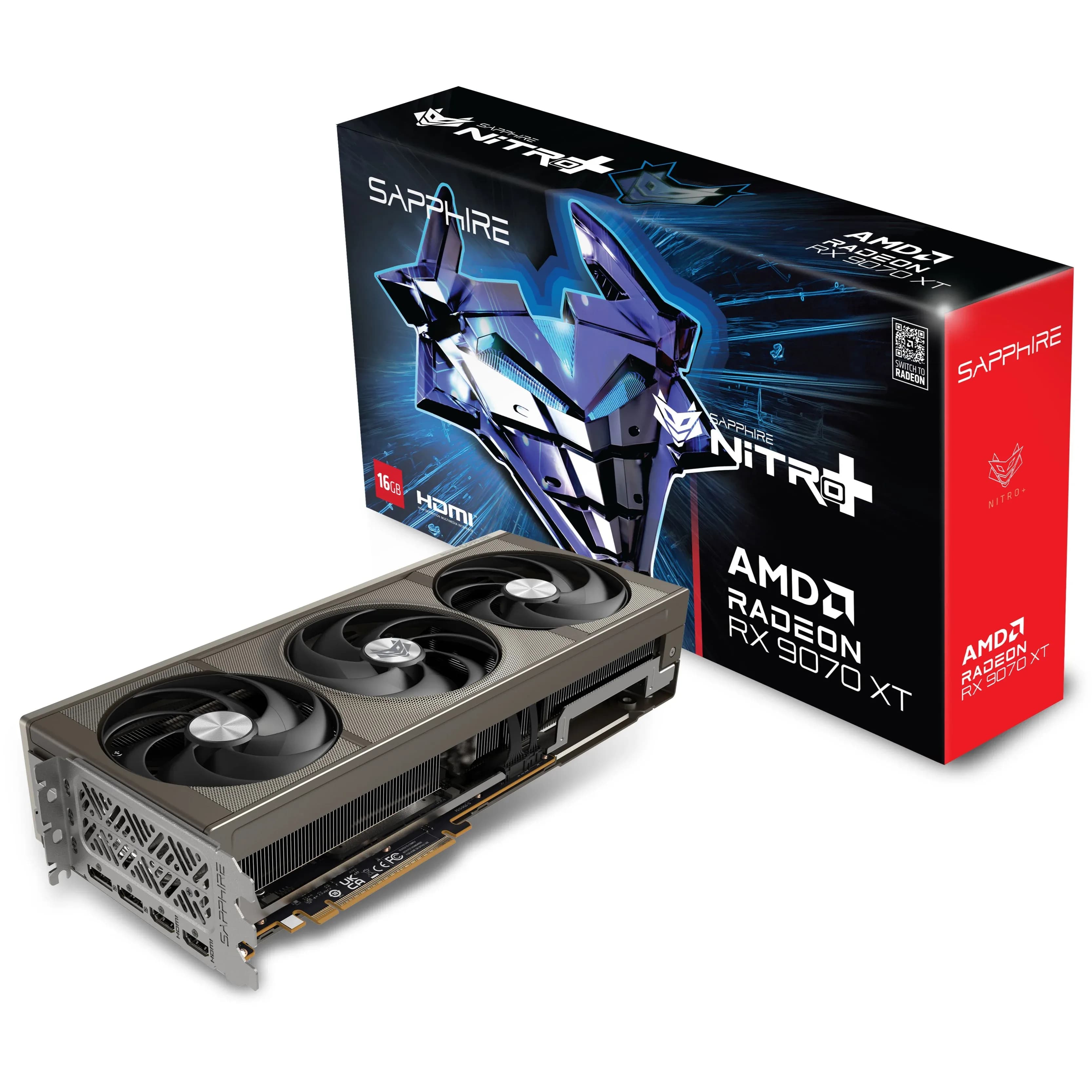 کارت گرافیک سافایر مدل NITRO+ RX 9070 XT OC 16GB