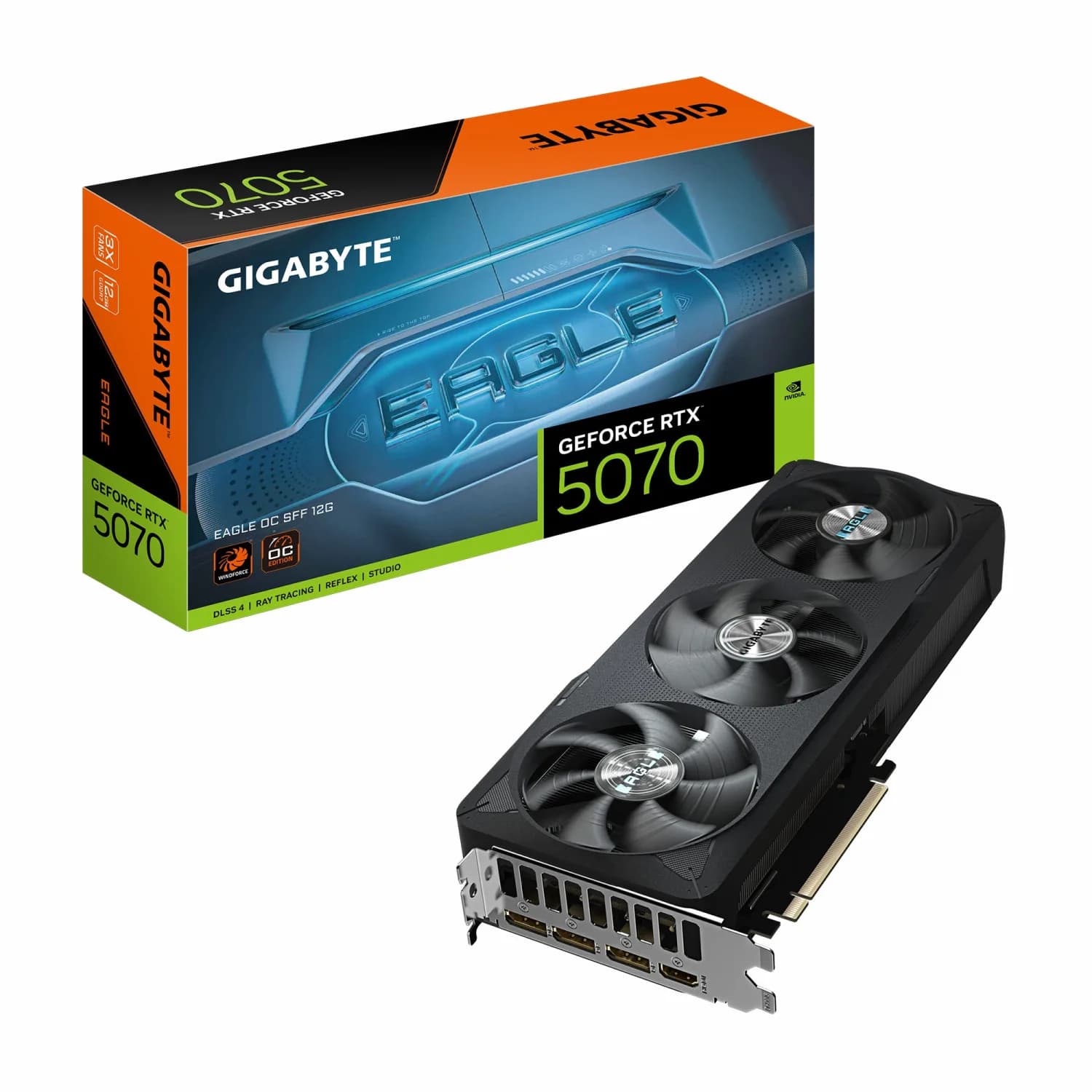 کارت گرافیک گیگابایت مدل RTX 5070 Eagle OC SFF 12GB