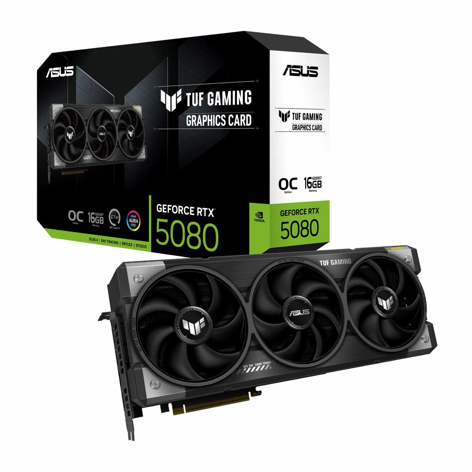 کارت گرافیک ایسوس مدل TUF Gaming RTX 5080 O16G