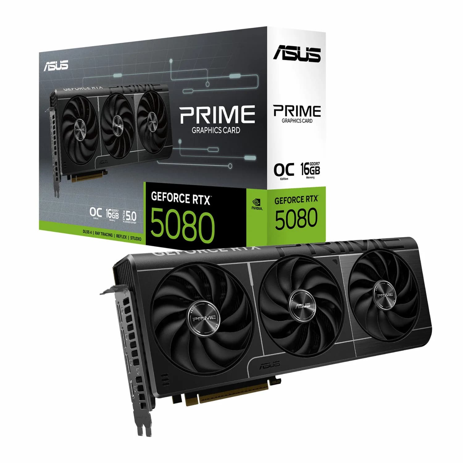 کارت گرافیک ایسوس مدل Prime RTX 5080 O16G