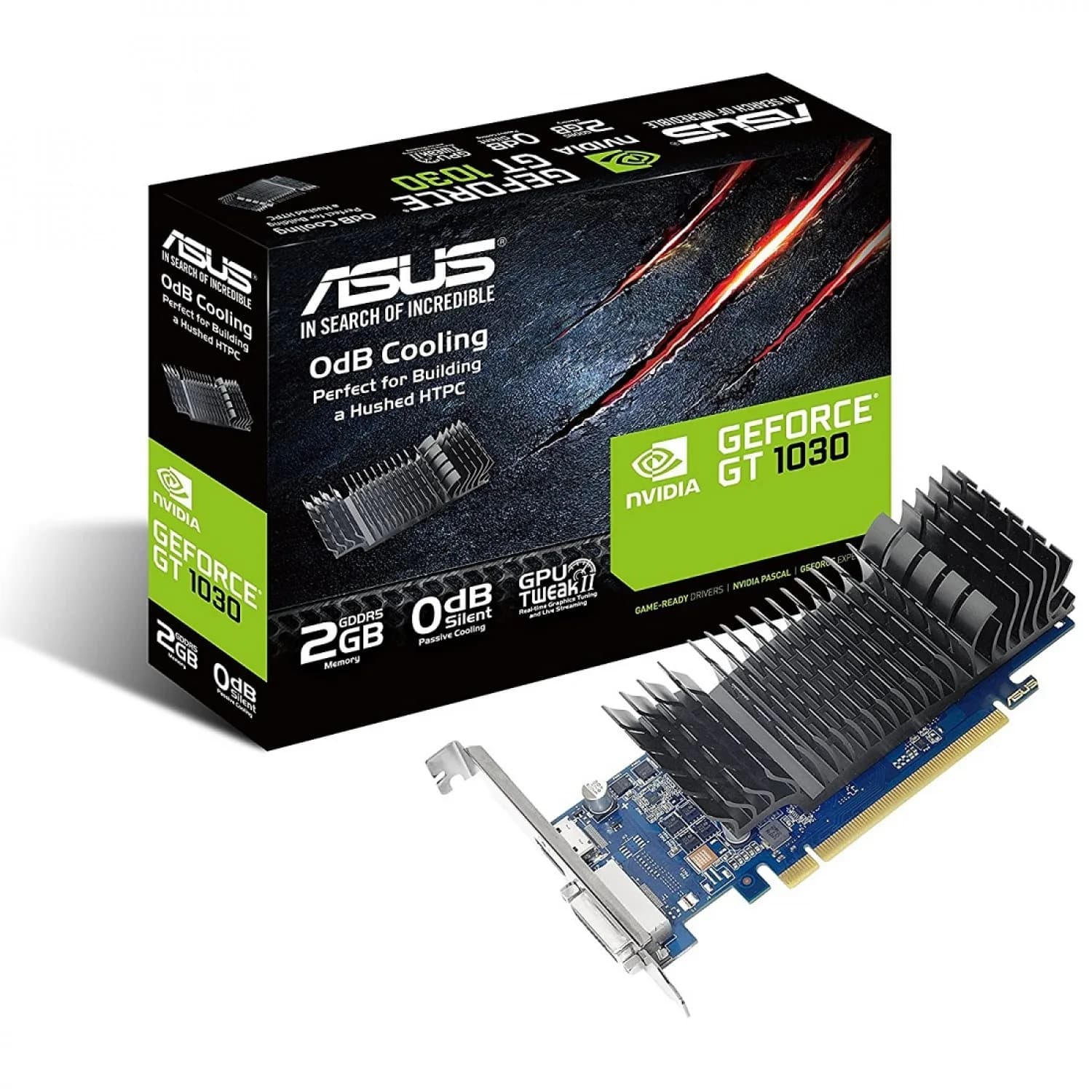 کارت گرافیک ایسوس مدل GT 1030 SL BRK 2GB