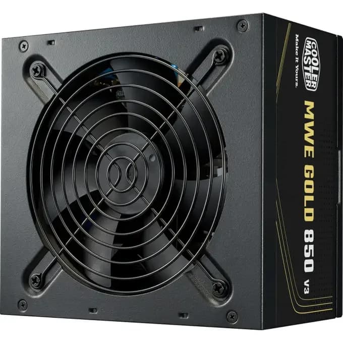 پاور کامپیوتر کولر مستر مدل MWE 850 V3 ATX 3.1 Gold