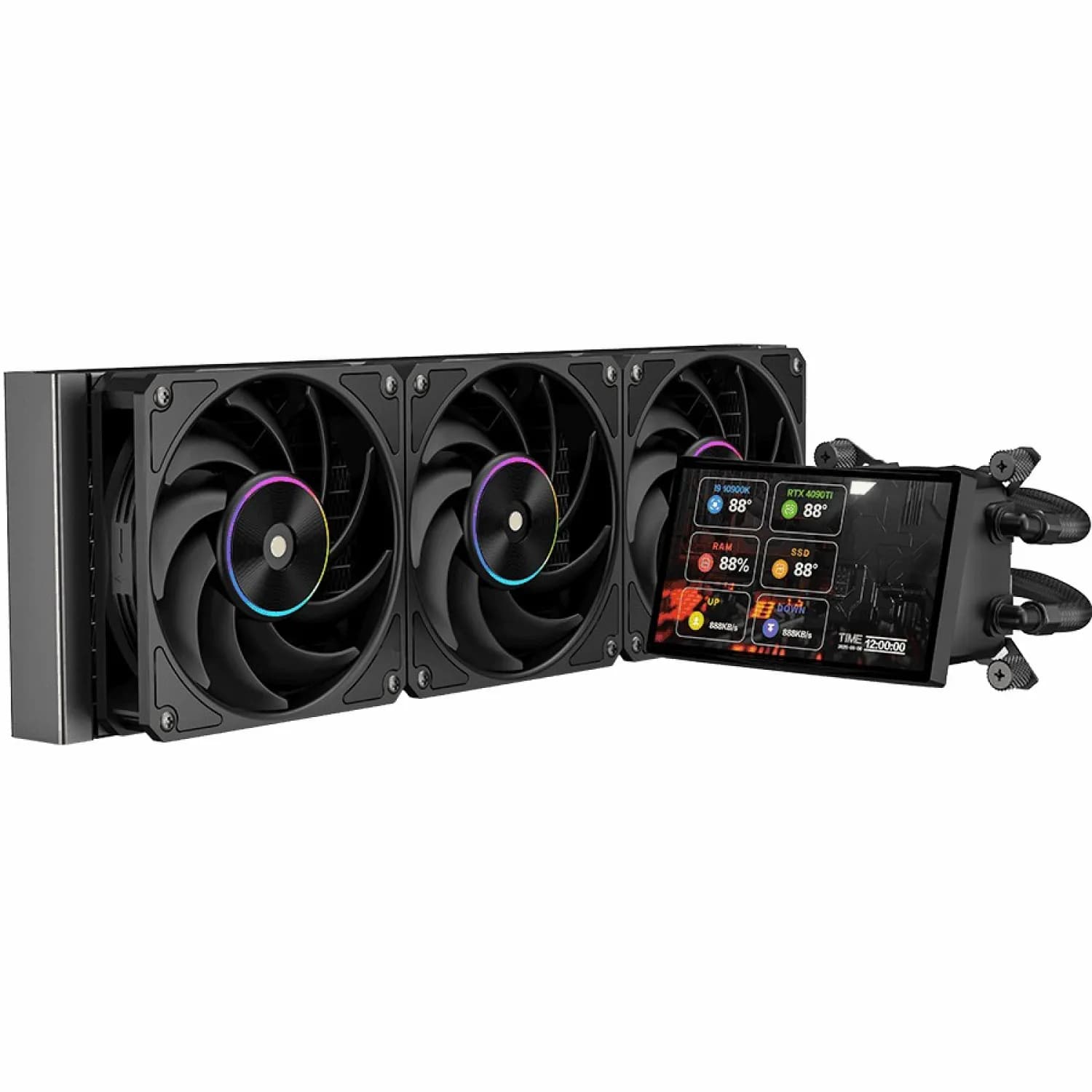 خنک کننده پردازنده اوست مدل GT-AV360L ICE VEIN مشکی
