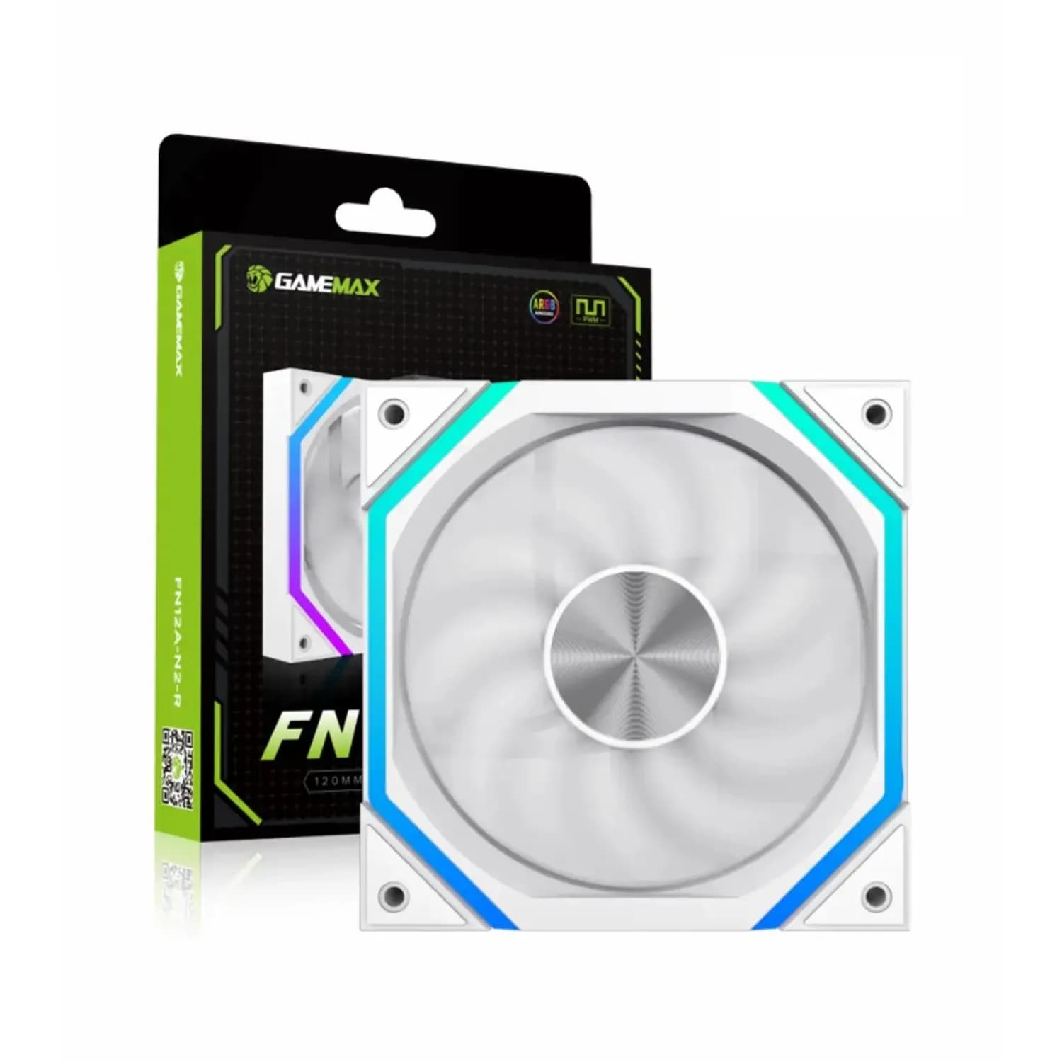 فن کیس گیم مکس مدل FN12A-N2 سفید