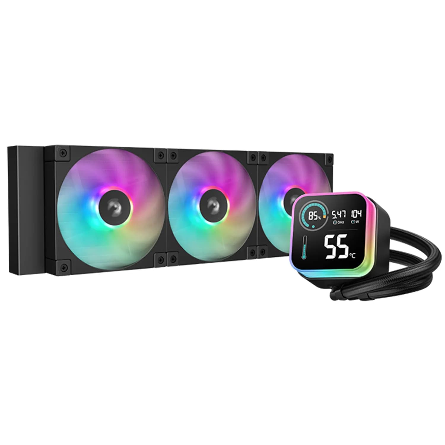 خنک کننده پردازنده دیپ کول مدل LQ360 مشکی