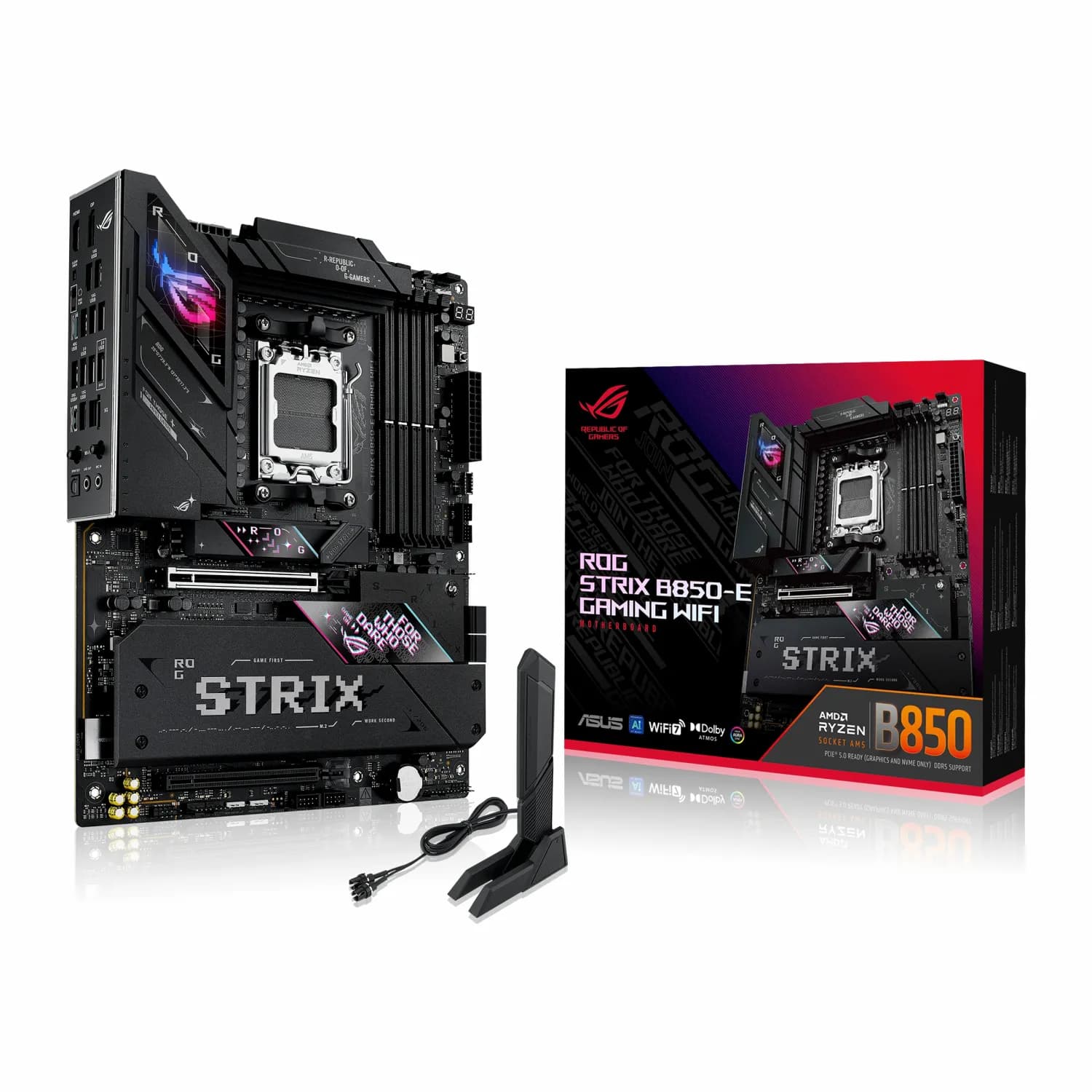 مادربرد ایسوس مدل ROG STRIX B850-E GAMING WiFi DDR5