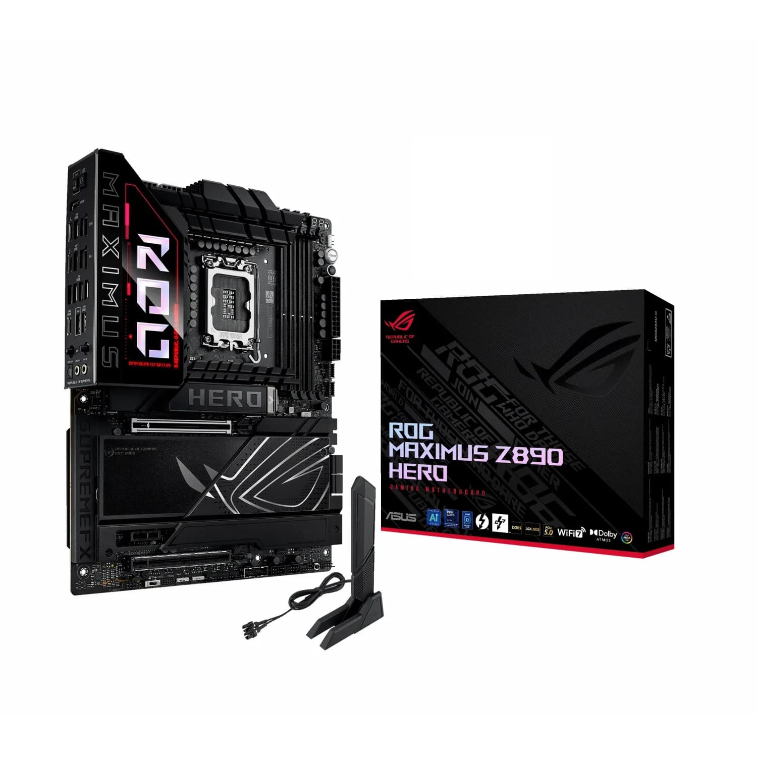 مادربرد ایسوس مدل ROG MAXIMUS Z890 HERO WiFi7 DDR5