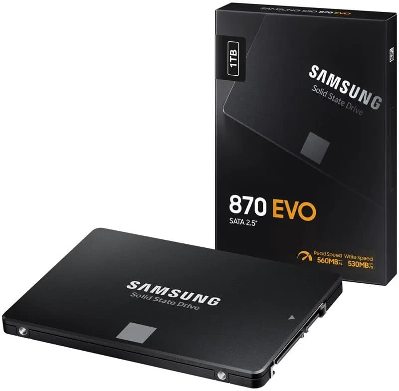 اس اس دی اینترنال سامسونگ مدل 870 EVO ظرفیت 1 ترابایت
